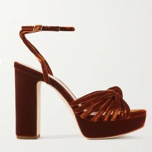 Loeffler Randall Rivka Sienna Knot Platform Sandal Size 10